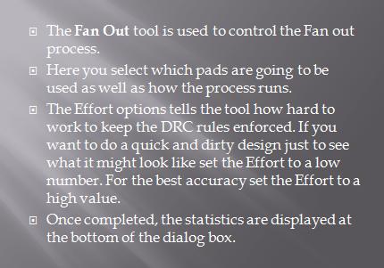 Fanout control box