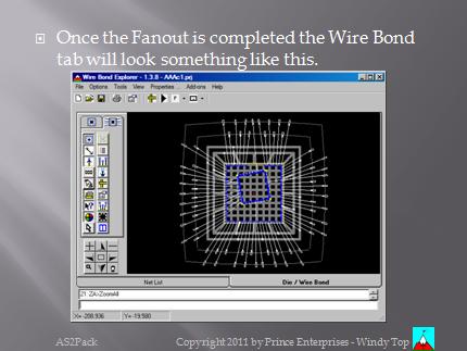 Fanout screenshot after processing