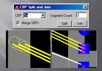 CBP Split and join screen shot