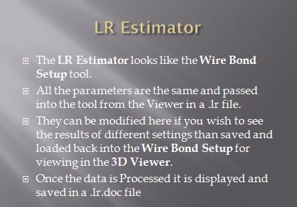LR estimator