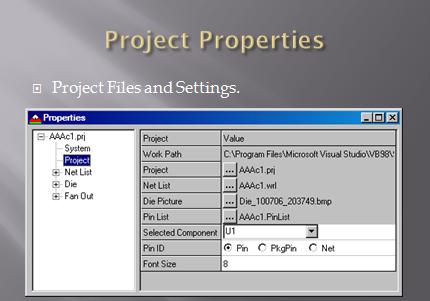 Project properties