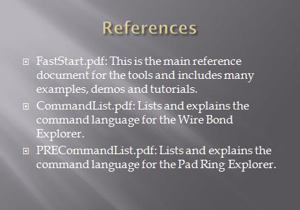 References