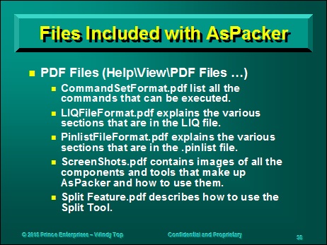 Included Files