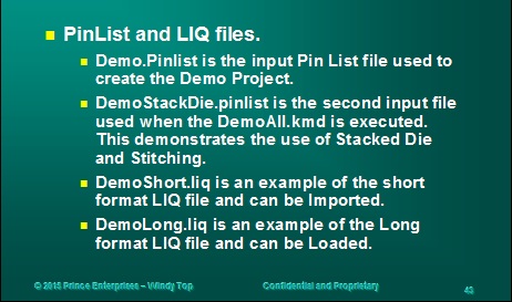 Included Files